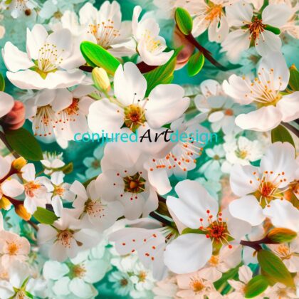 Seamless design for Spring