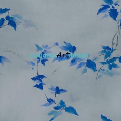 Seamless image of an Asian inspired painting