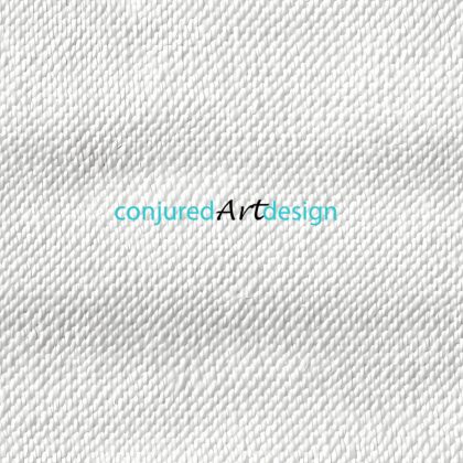 Seamless image of a white canvas pattern
