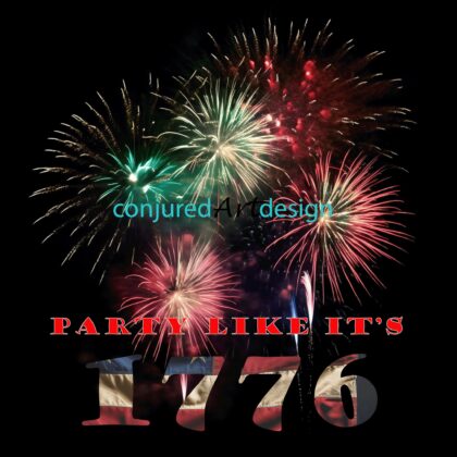 Seamless image of a July 4th theme