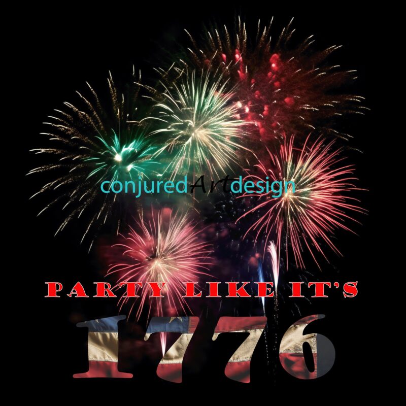 Seamless image of a July 4th theme