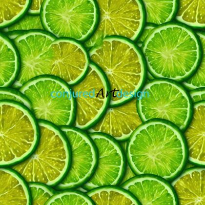 Seamless image of a lime pattern