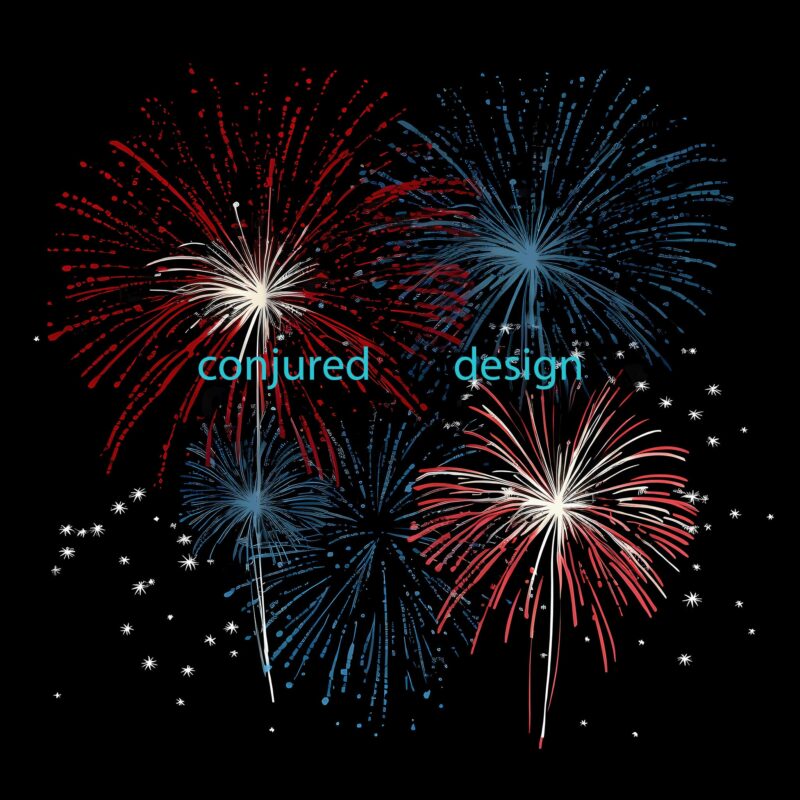 Seamless image of a July 4th theme